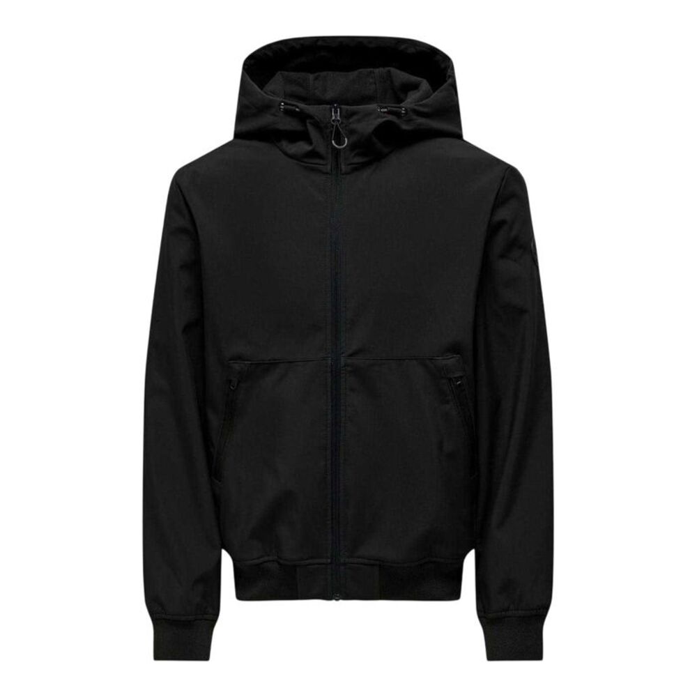 Only Mens Bowie  Soft Shell Jacket / Black